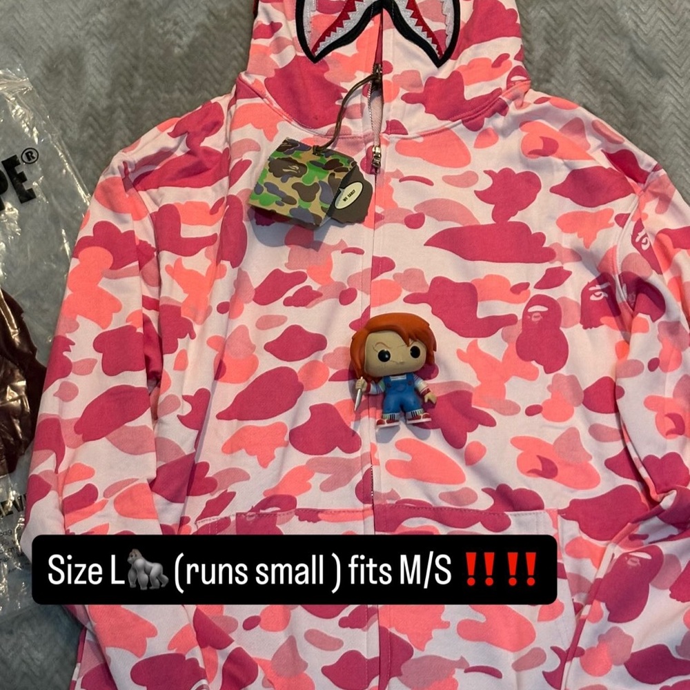 Bape Zip Up Sweaters